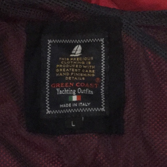 Green Coast - Red women’s Rain Slicker - Picture 5 of 8